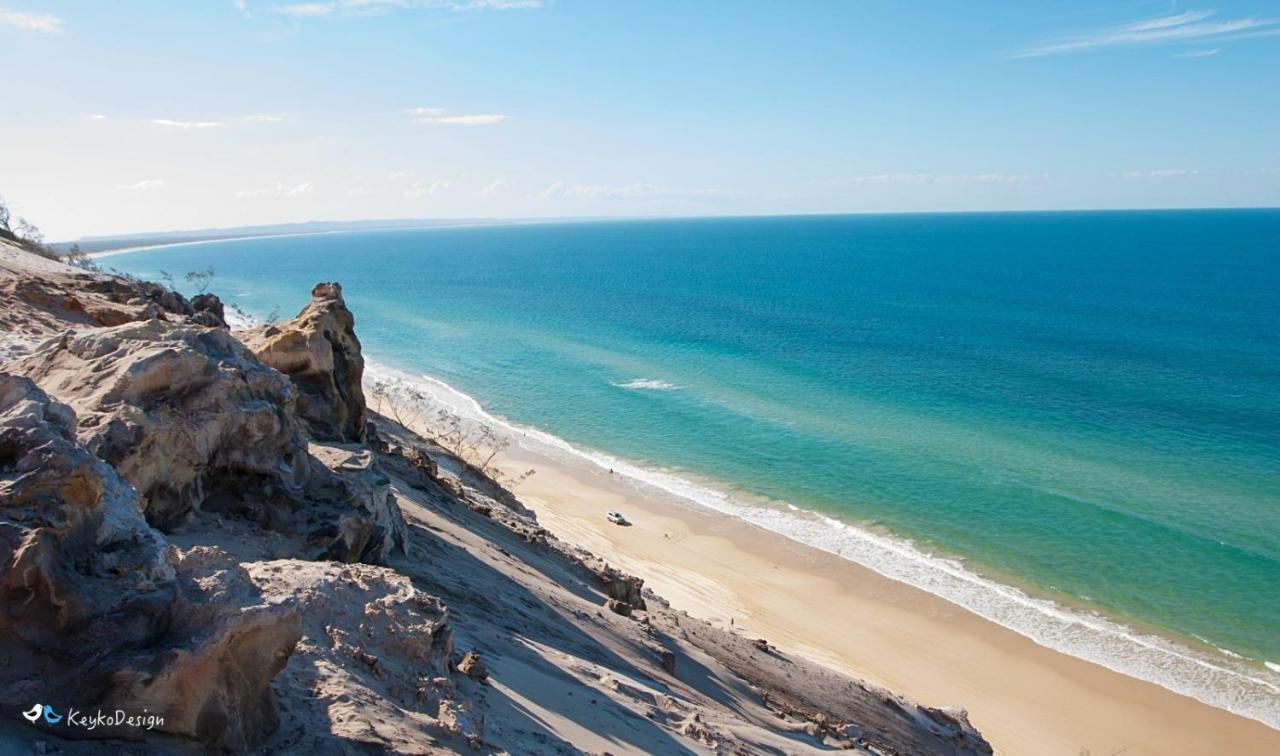 Little Salty Vibes Daire Rainbow Beach Dış mekan fotoğraf